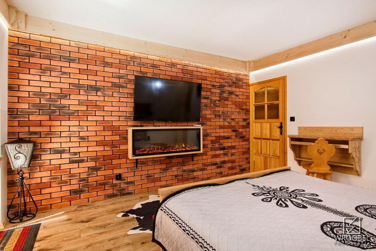 Apartament Zakopane Utrzymany W Stylu Goralskiej Chaty Kültér fotó