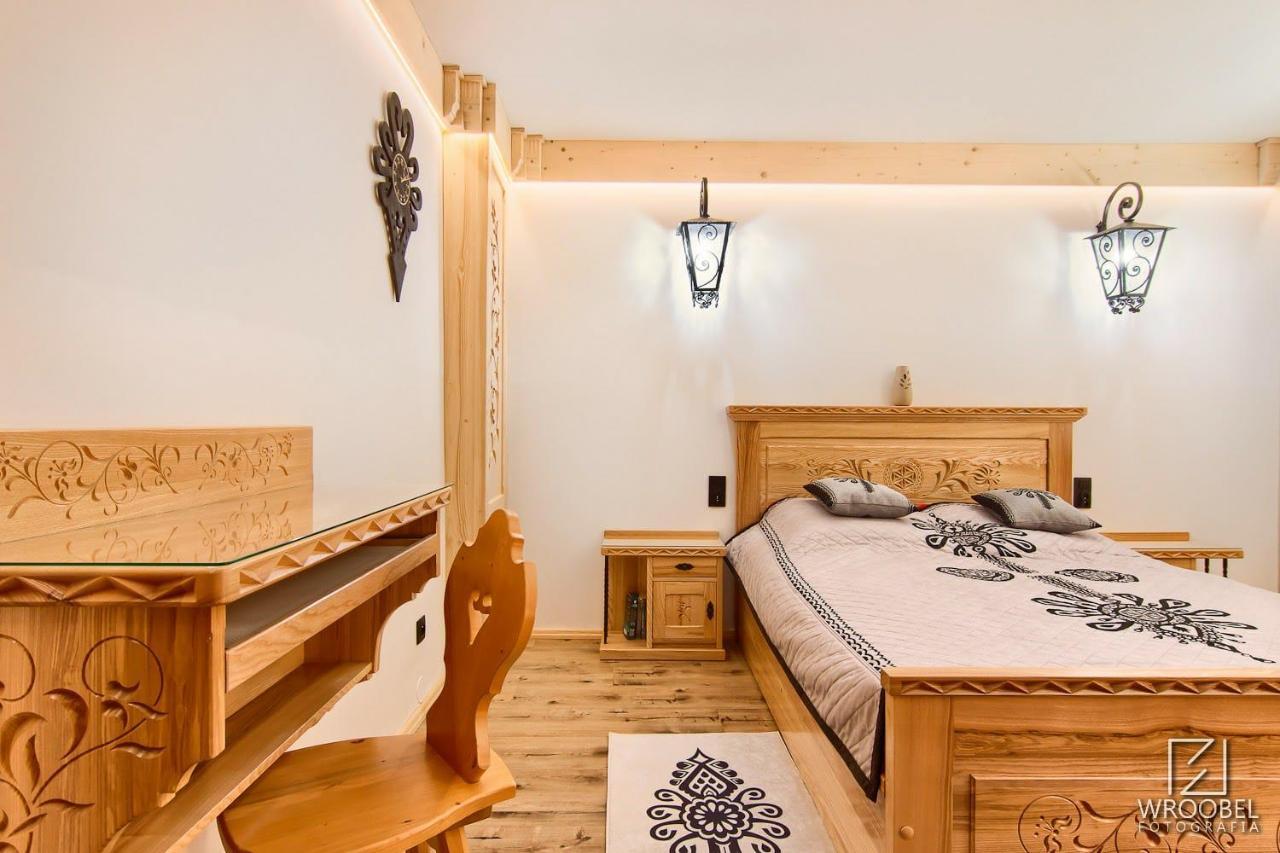 Apartament Zakopane Utrzymany W Stylu Goralskiej Chaty Kültér fotó