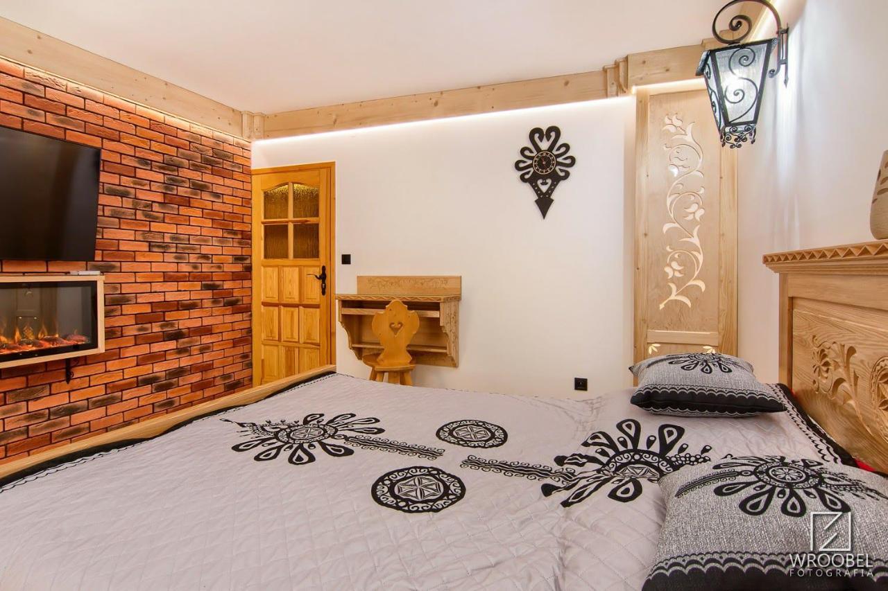 Apartament Zakopane Utrzymany W Stylu Goralskiej Chaty Kültér fotó