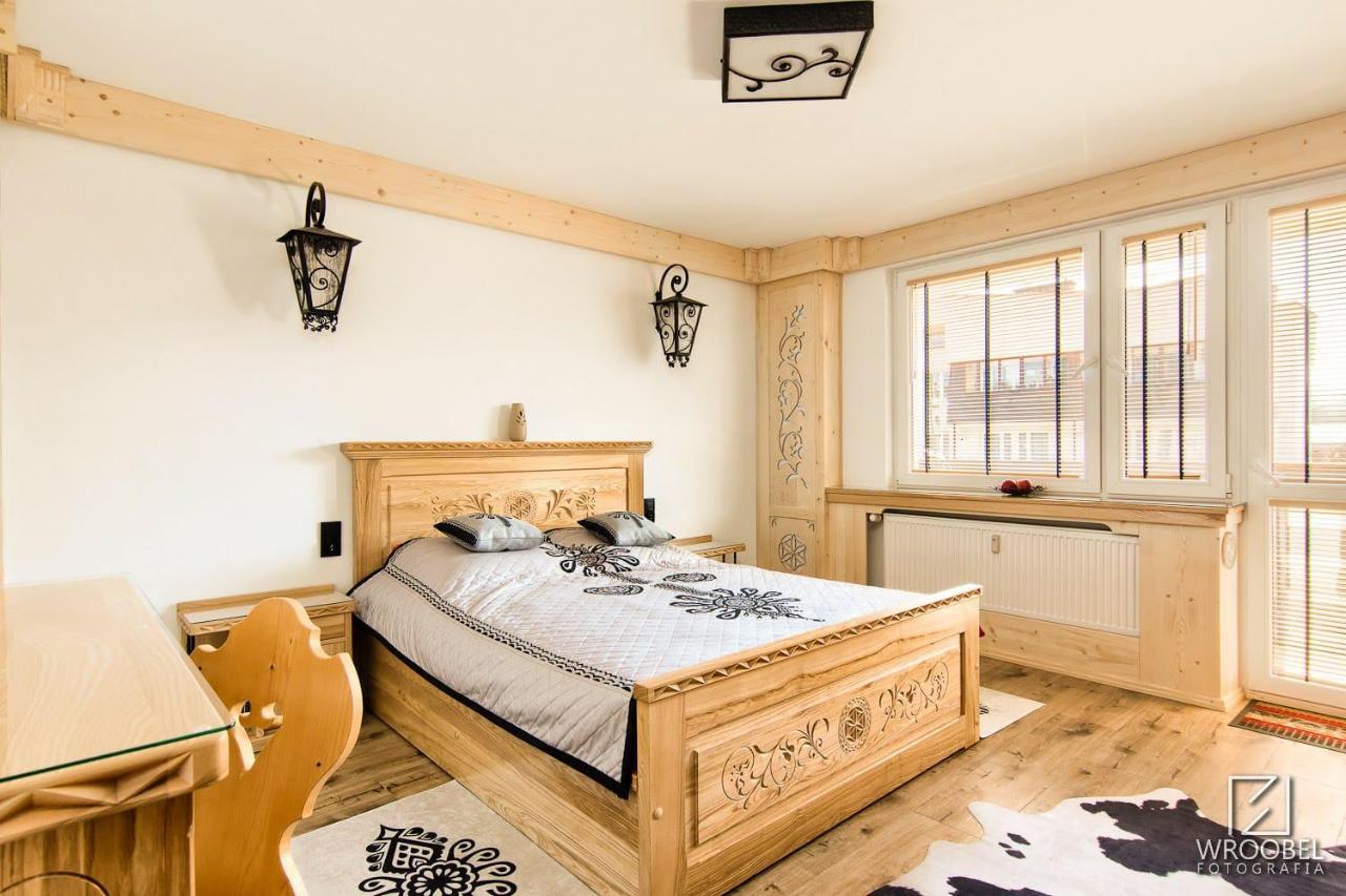 Apartament Zakopane Utrzymany W Stylu Goralskiej Chaty Kültér fotó