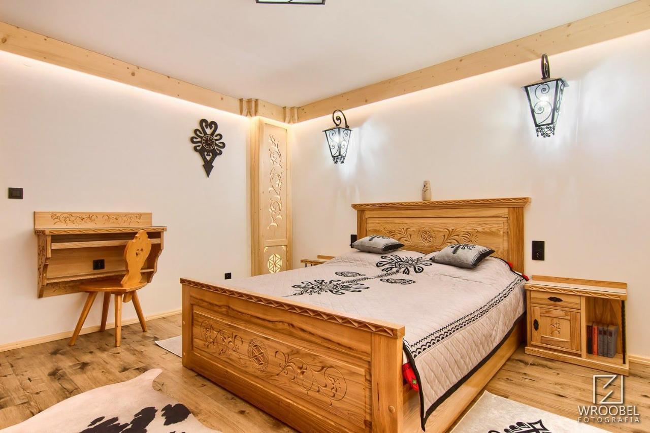Apartament Zakopane Utrzymany W Stylu Goralskiej Chaty Kültér fotó