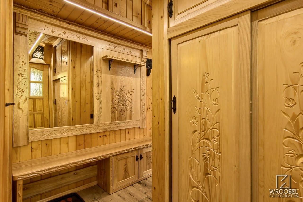 Apartament Zakopane Utrzymany W Stylu Goralskiej Chaty Kültér fotó