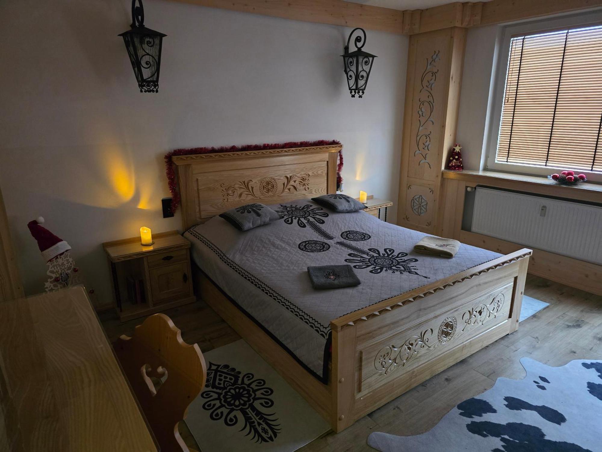 Apartament Zakopane Utrzymany W Stylu Goralskiej Chaty Kültér fotó