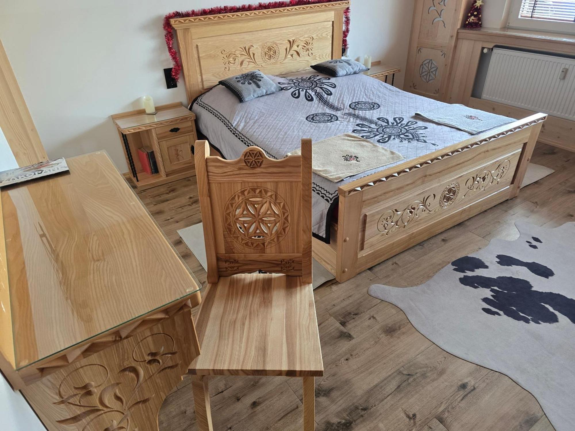 Apartament Zakopane Utrzymany W Stylu Goralskiej Chaty Kültér fotó